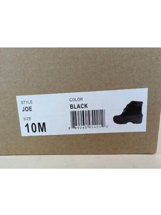 New Weatherproof Vintage Joe Black Waterproof Duck Boots Men’s 10M main image 6
